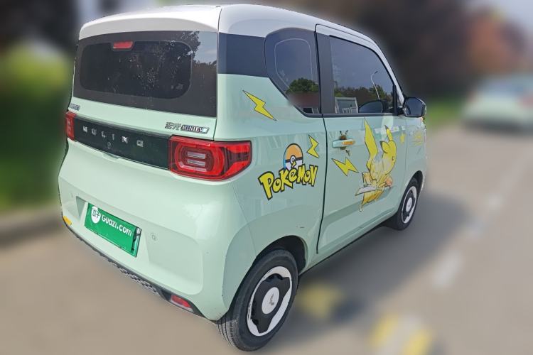 Used Wuling Hongguang MINIEV 2021 Macaron Premium Model – Lithium Iron Phosphate Rear Right 45 Deg