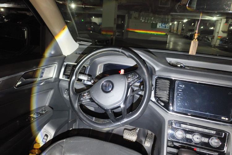 Used Volkswagen Teramont 2019 380TSI Four-Wheel Drive Luxury Version China VI Standard Steering Wheel