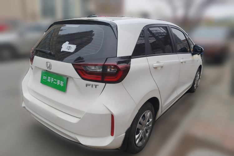 Used Honda Fit 2021 1.5L CVT Trend Edition Rear Right 45 Deg