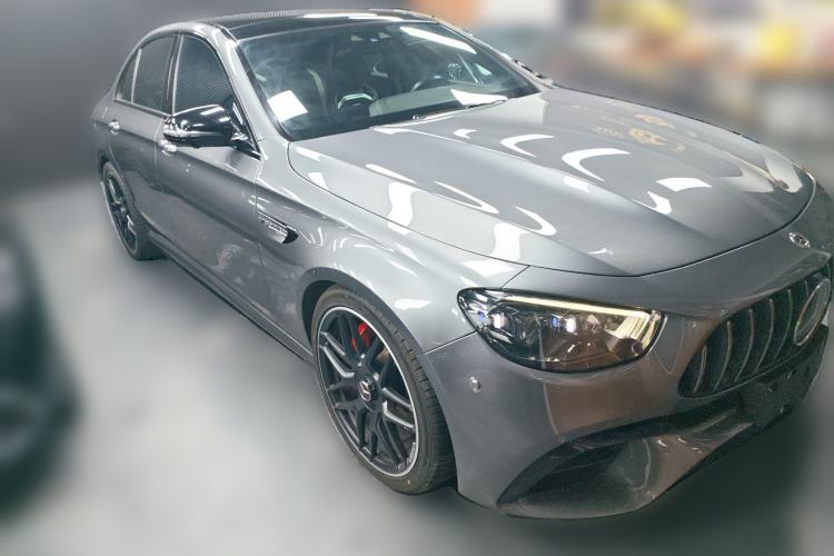Used Mercedes-Benz E-Class AMG 2021 AMG E 63 S 4MATIC+ Front Right 45 Deg
