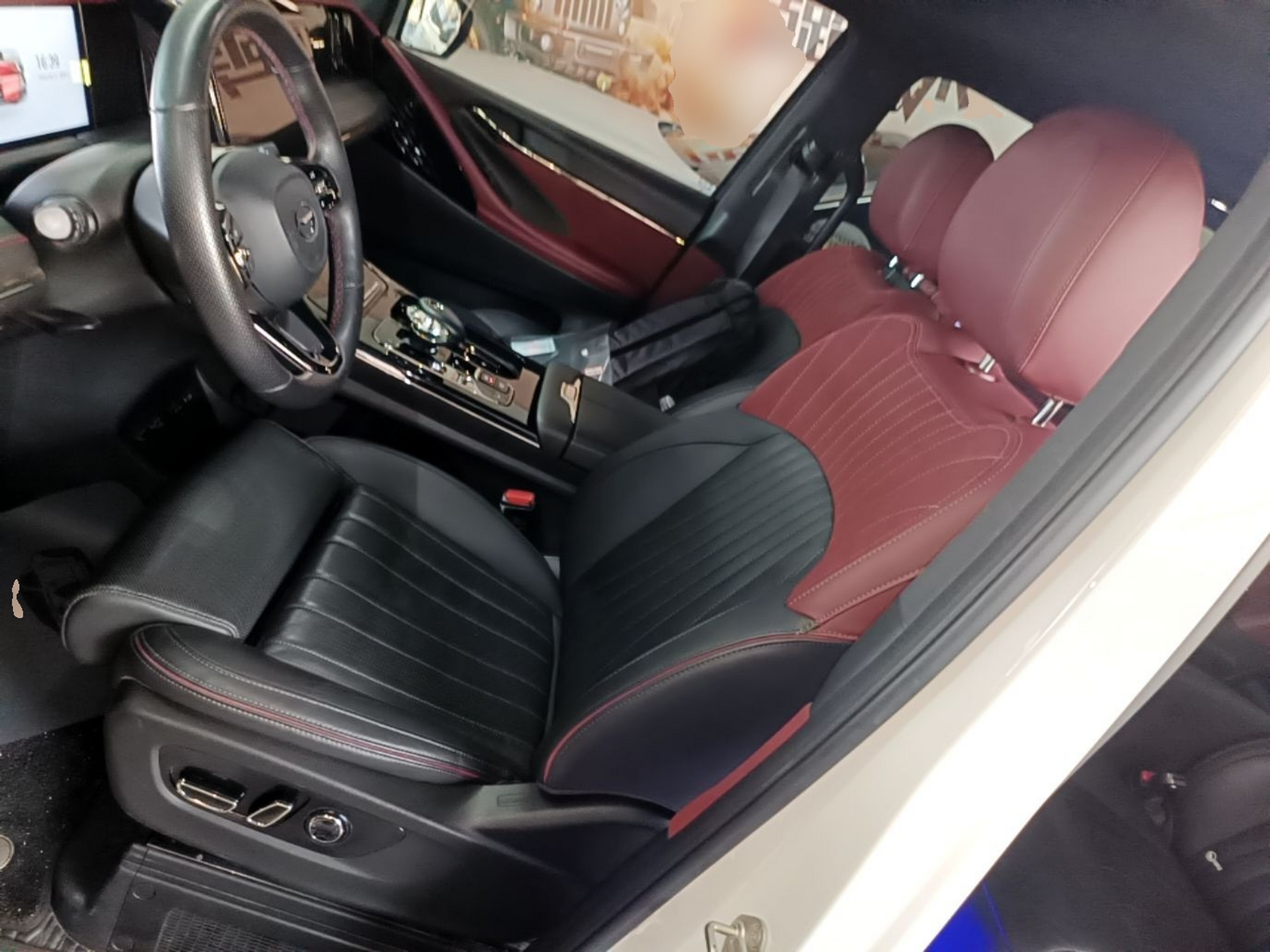 Avant de la voiture