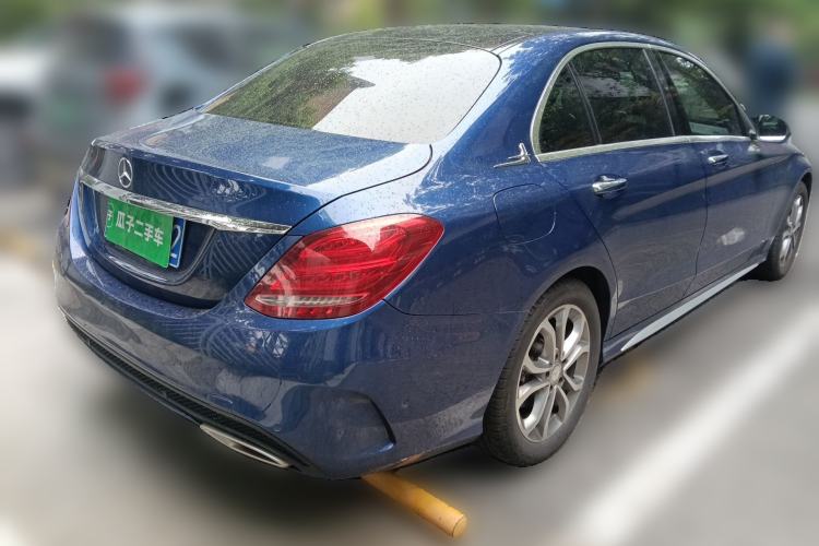 Used Mercedes-Benz C-Class 2015 Revised C 200 L Sport Edition Rear Right 45 Deg