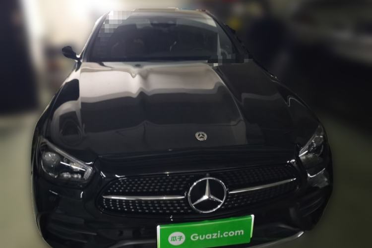 Used Mercedes-Benz E-Class New Energy 2021 E 350 e L Plug-in Hybrid Sports Sedan
