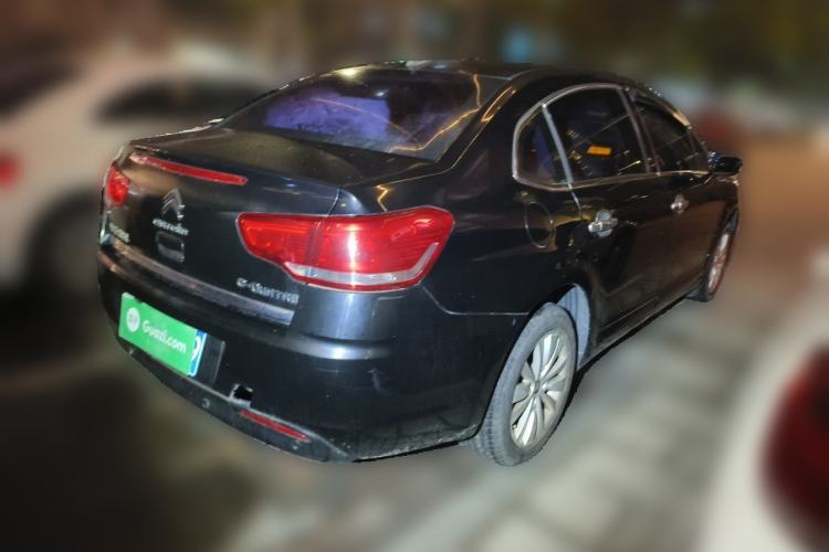 Used Citroen C-Quatre 2013 Sedan 1.6L Manual - Prestige Model Rear Right 45 Deg