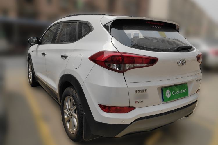 Used Hyundai Tucson 2018 1.6T Dual-Clutch Two-Wheel Drive 15th Anniversary Special Edition Rear Left 45 Deg