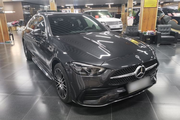 Used Mercedes-Benz C-Class 2022 C 260 L Sport Edition Front Right 45 Deg