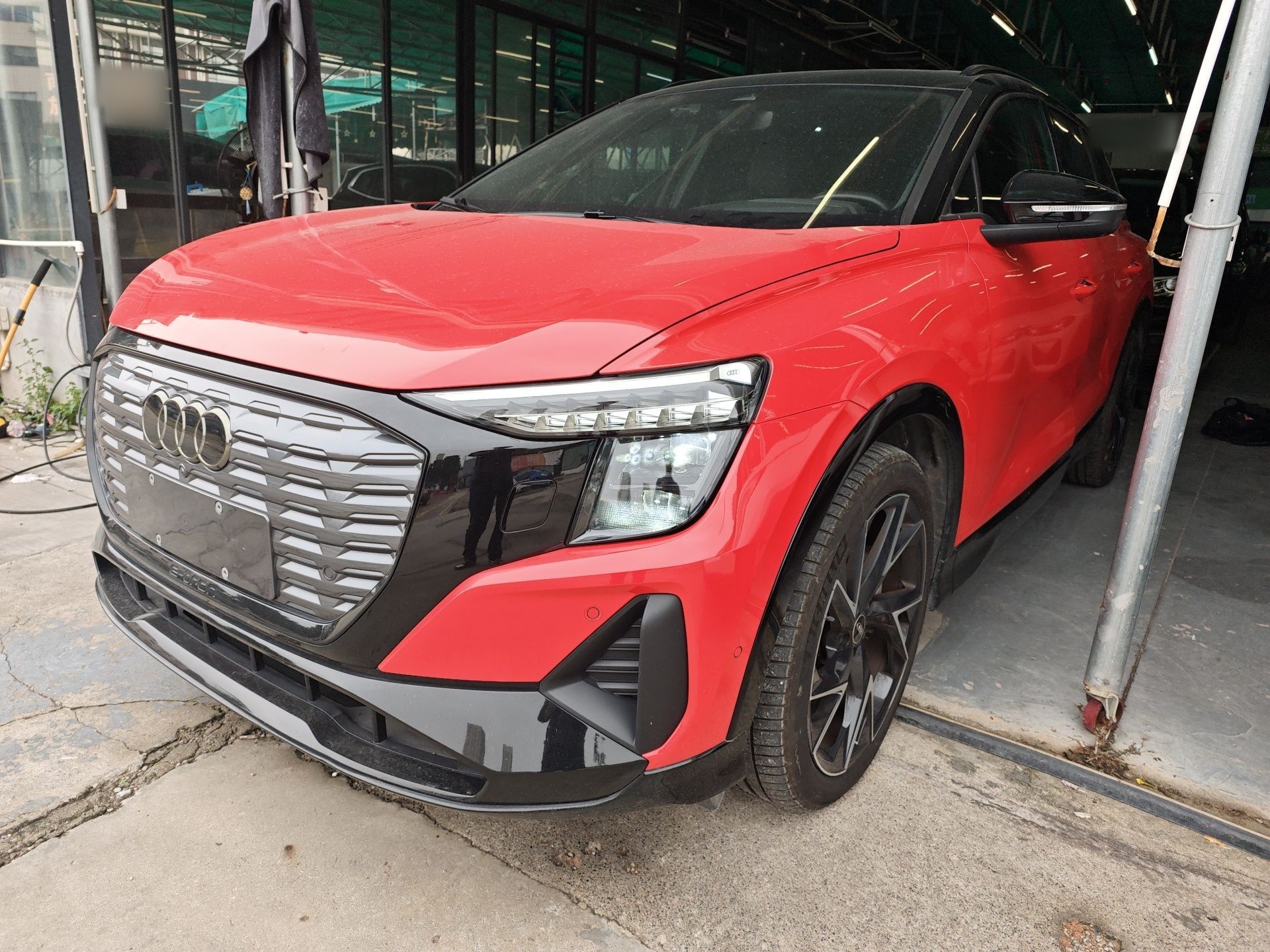 Parte inferior delantera