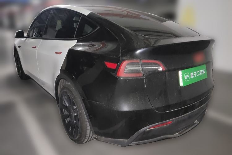 Used Tesla Model Y 2021 Standard Range Rear-Wheel Drive Version Rear Left 45 Deg