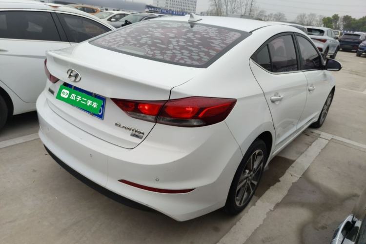Used Hyundai Elantra (6th Generation / Lingdong) 2016 1.6L Automatic ZhiXuan – Elite Version Rear Right 45 Deg