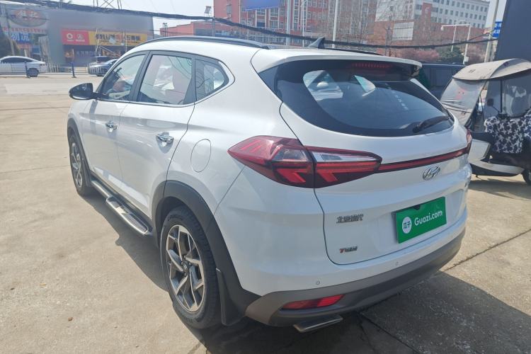 Used Hyundai Tucson 2019 280TGDi Dual-Clutch Two-Wheel Drive Fashion Edition China V Standard Rear Left 45 Deg