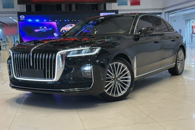 Used Hongqi H9 2020 2.0T Smart Connect Flagship Edition Front Left 45 Deg