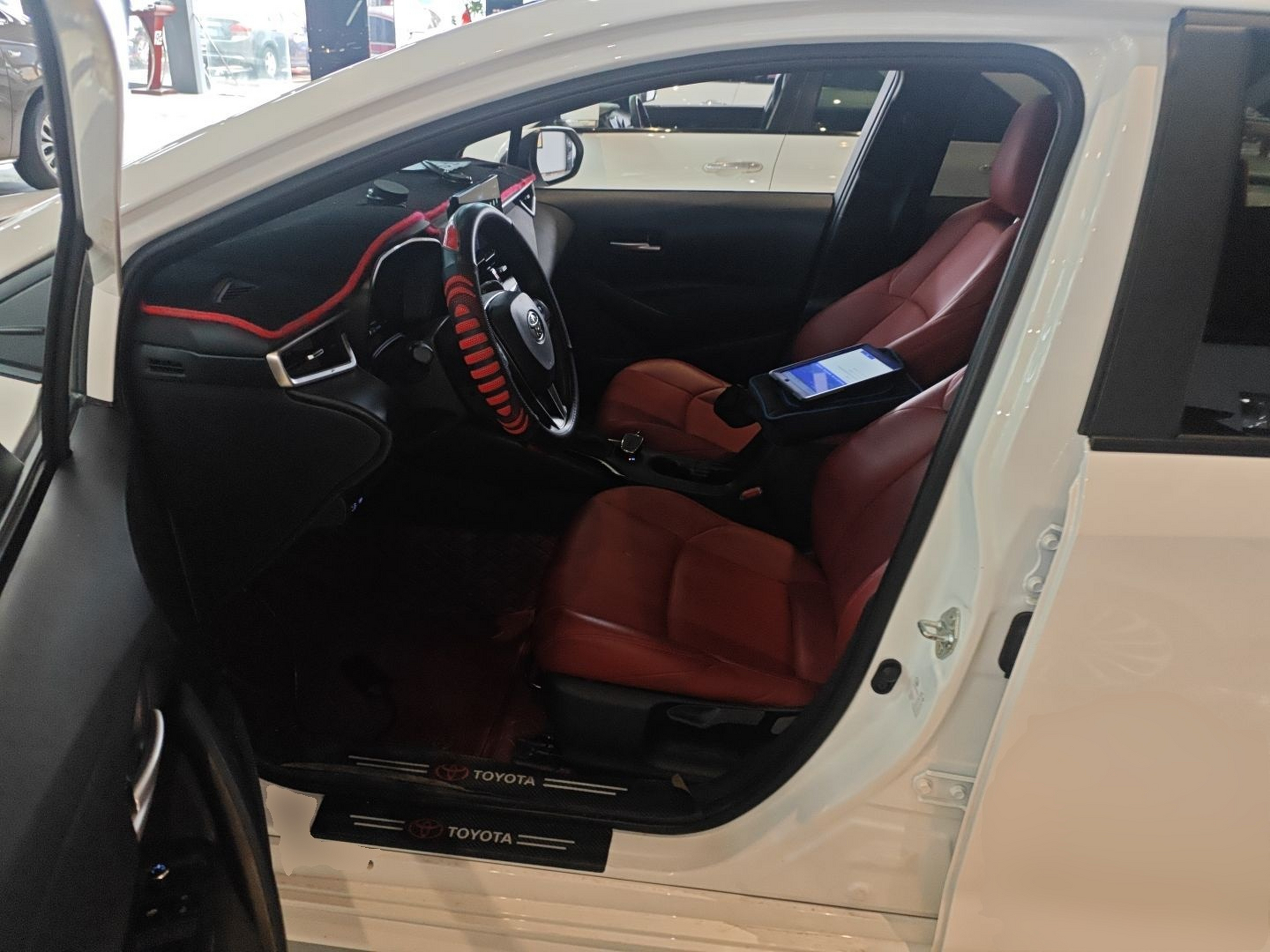 Avant de la voiture