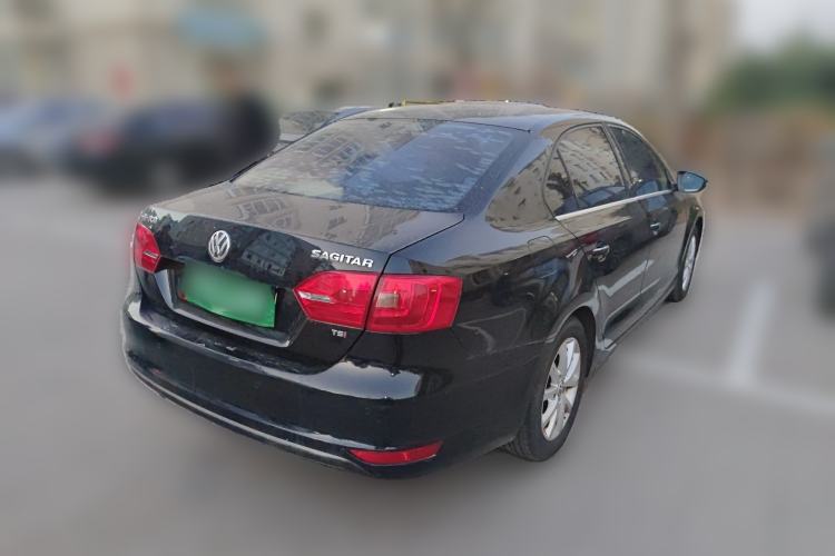 Used Volkswagen Sagitar 2012 1.4TSI Automatic Luxury Edition Rear Right 45 Deg