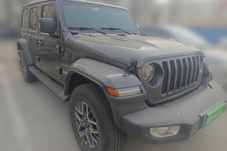 Used Jeep Wrangler New Energy 2021 Four-Door 2.0T 4xe Sahara First Edition Front Right 45 Deg