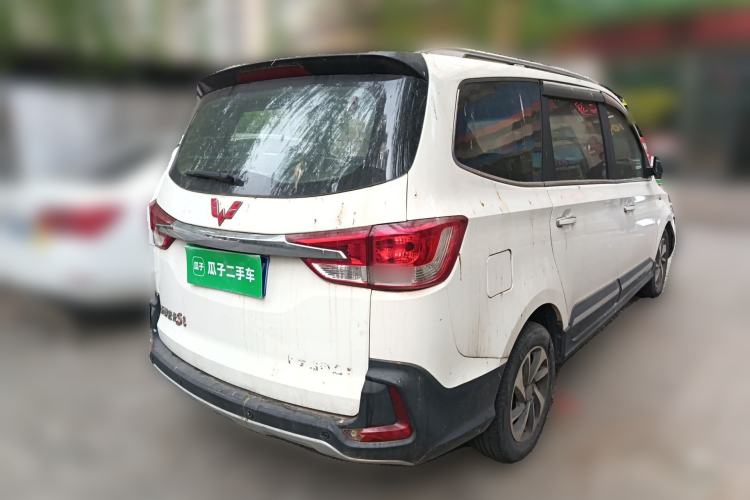 Used Wuling Hongguang 2016 1.5L S1 Deluxe Model China V-standard Rear Right 45 Deg