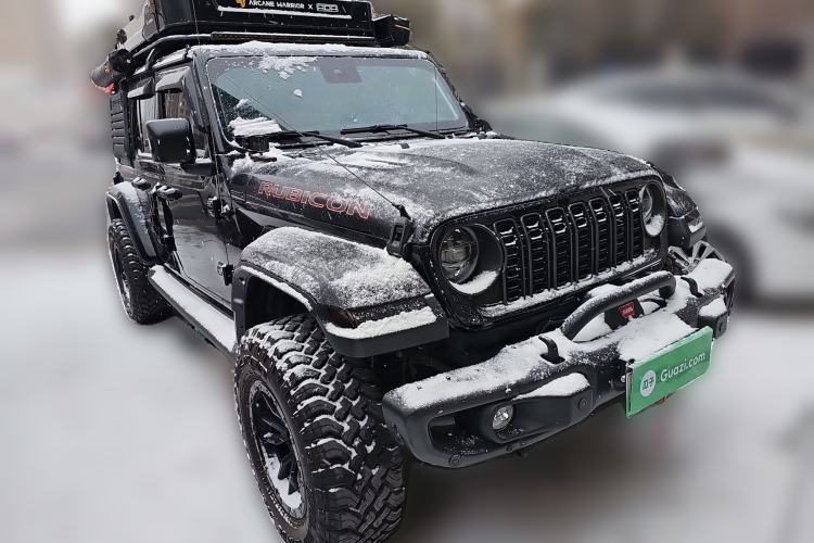 Used Jeep Wrangler New Energy 2021 Four-Door 2.0T 4xe Sahara Front Right 45 Deg