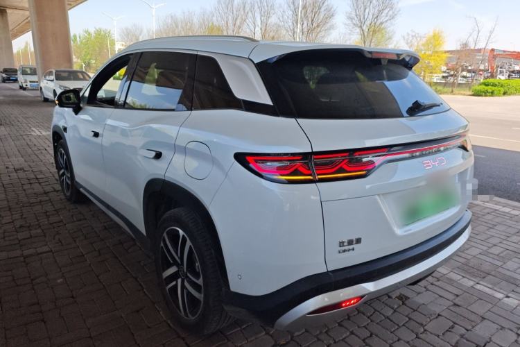 Used BYD Song L DM-i 2025 Intelligent Driving Version 112 km Leading Trim Rear Left 45 Deg