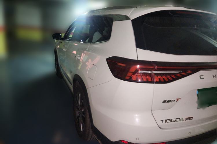 Used Chery Tiggo 8 PRO 2022 290T Two-Wheel Drive Haohan Edition 5 Seats Rear Left 45 Deg