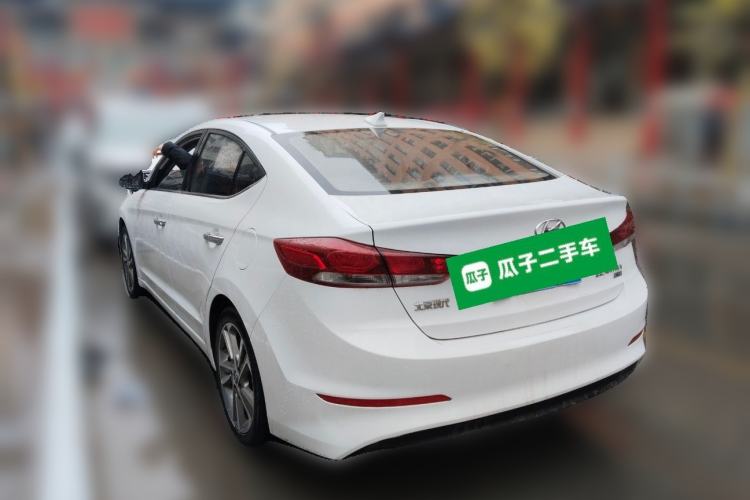 Used Hyundai Elantra (6th Generation / Lingdong) 2016 1.6L Automatic ZhiXuan – Elite Version Rear Left 45 Deg