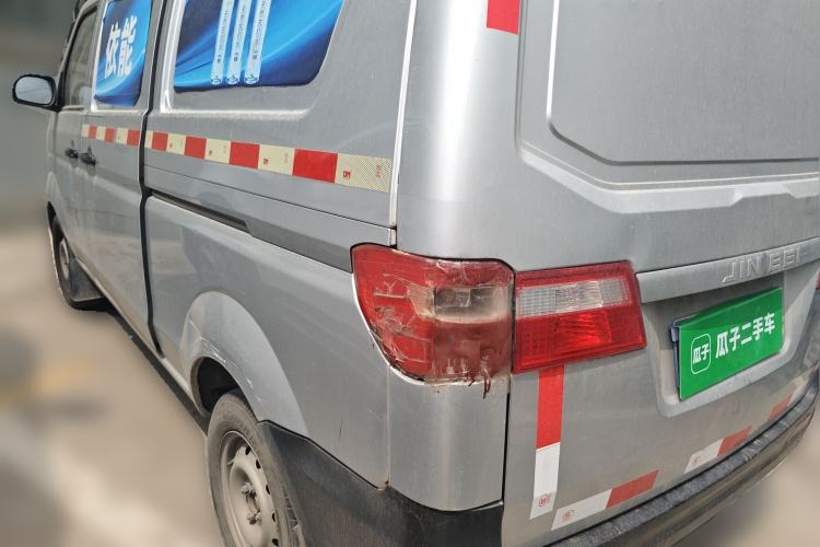 Used Jinbei Hiace X30 2021 1.5L Standard Version Air-Conditioner-Free Van China VI Emission Standard SWC15M Rear Left 45 Deg
