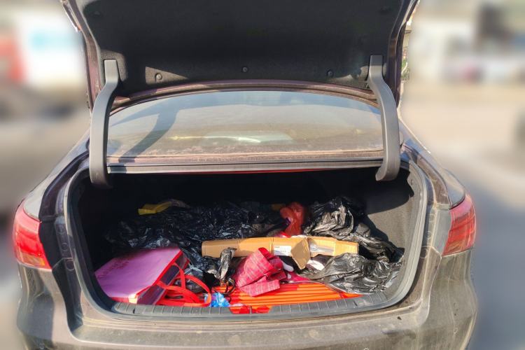 Used CHANGAN Ruicheng CC 2021 Blue Whale Edition 1.5T DCT Luxury Model Trunk