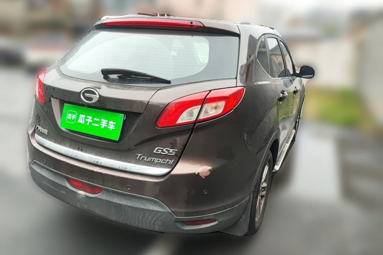 Used GAC Trumpchi GS5 2014 2.0L Automatic Two-Wheel Drive Anniversary Value Edition Rear Right 45 Deg