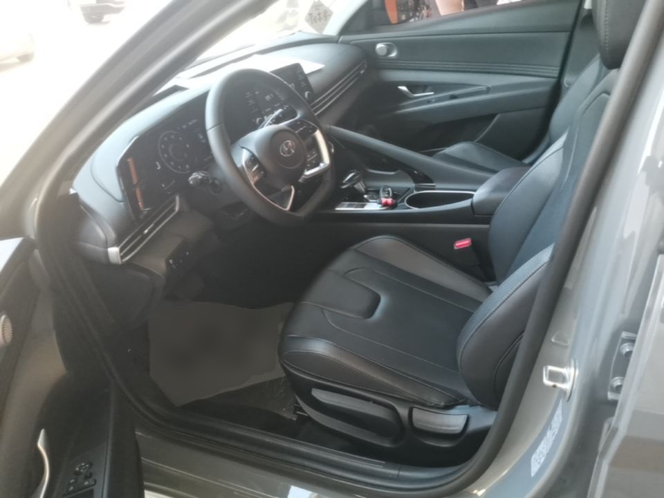 A primeira fila do carro