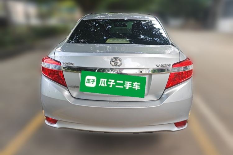 Used Toyota Vios 2014 1.3L Manual Value Edition Rear