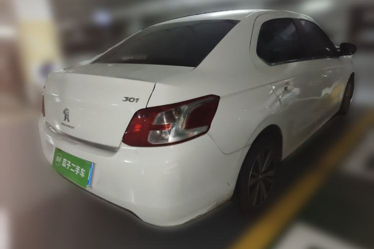 Used Peugeot 301 2014 1.6L Manual Comfort Edition Rear Right 45 Deg