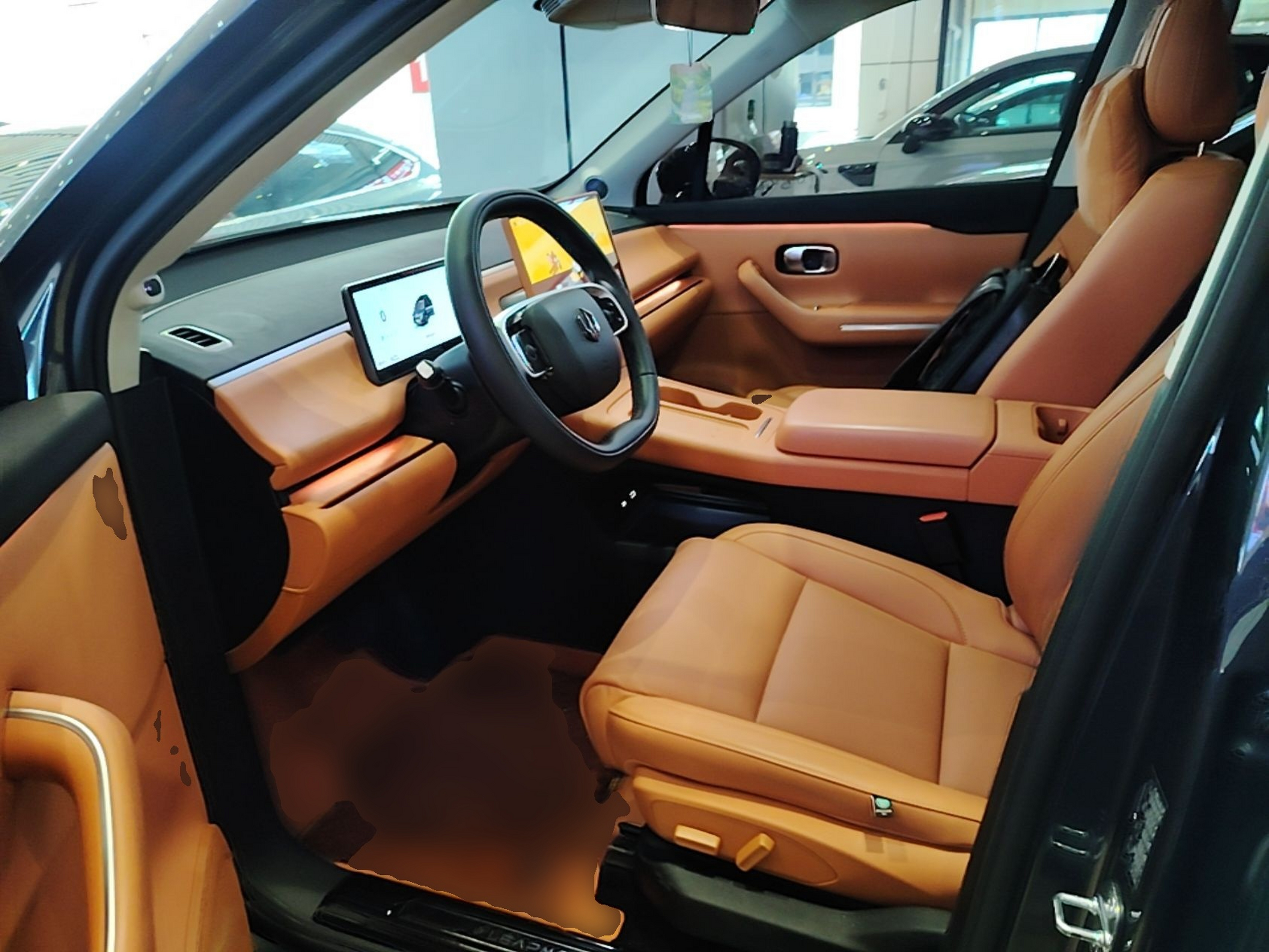 Avant de la voiture