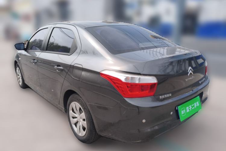 Used Citroen Elysee 2014 1.6L Manual Fashion Edition Rear Left 45 Deg