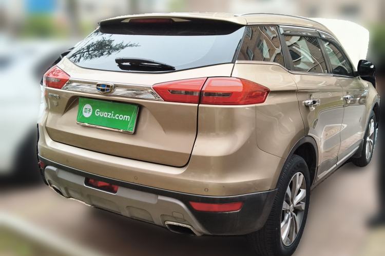 Used Geely Auto Emgrand X7 Sport 2016 1.8TD Automatic ZhiZun Version Rear Right 45 Deg