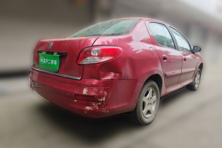 Used Peugeot 207 2011 Sedan 1.4L Manual Yule Edition Rear Right 45 Deg