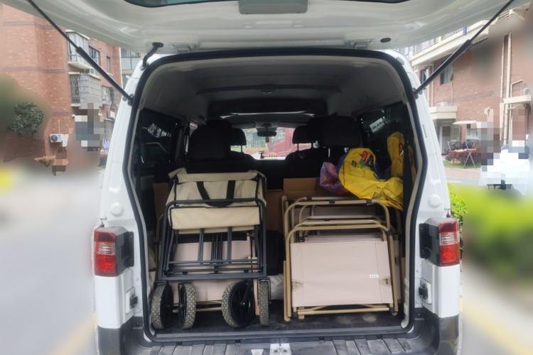 Used Jinbei Gold Hiace M Classic 2023 Panda Edition 1.5L Travel Lion Passenger Van 5/6/7 Seats Trunk