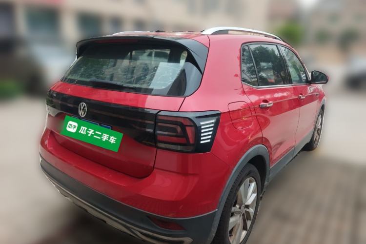 Used Volkswagen T-Cross 2019 1.5L Automatic Comfort Edition Rear Right 45 Deg