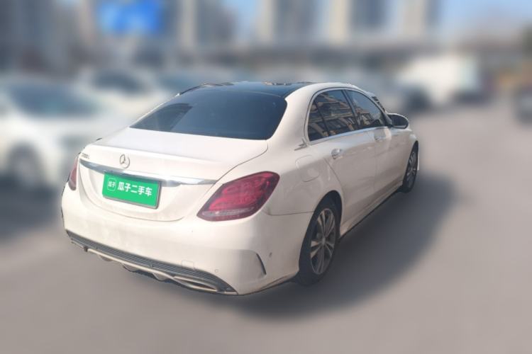 Used Mercedes-Benz C-Class 2016 C 200 L Sport Edition Rear Right 45 Deg