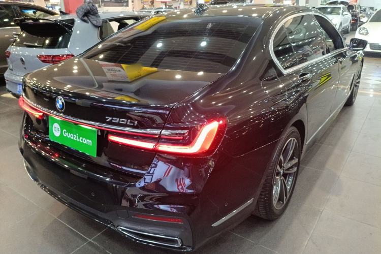 Used BMW 7 Series 2019 Restyled 730Li M Sport Package Rear Right 45 Deg