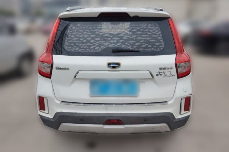 Used Geely Auto Vision X6 2016 1.3T CVT Flagship Model Rear