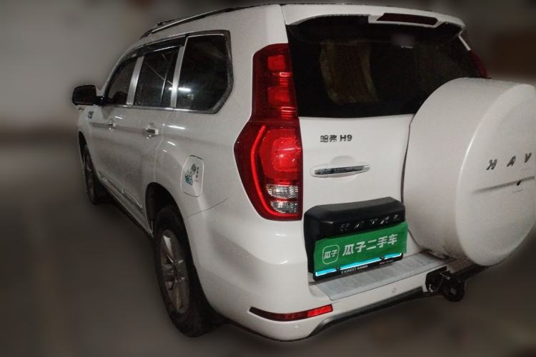 Used Haval H9 2020 2.0T Gasoline 4x4 Luxury 7-Seater Rear Left 45 Deg