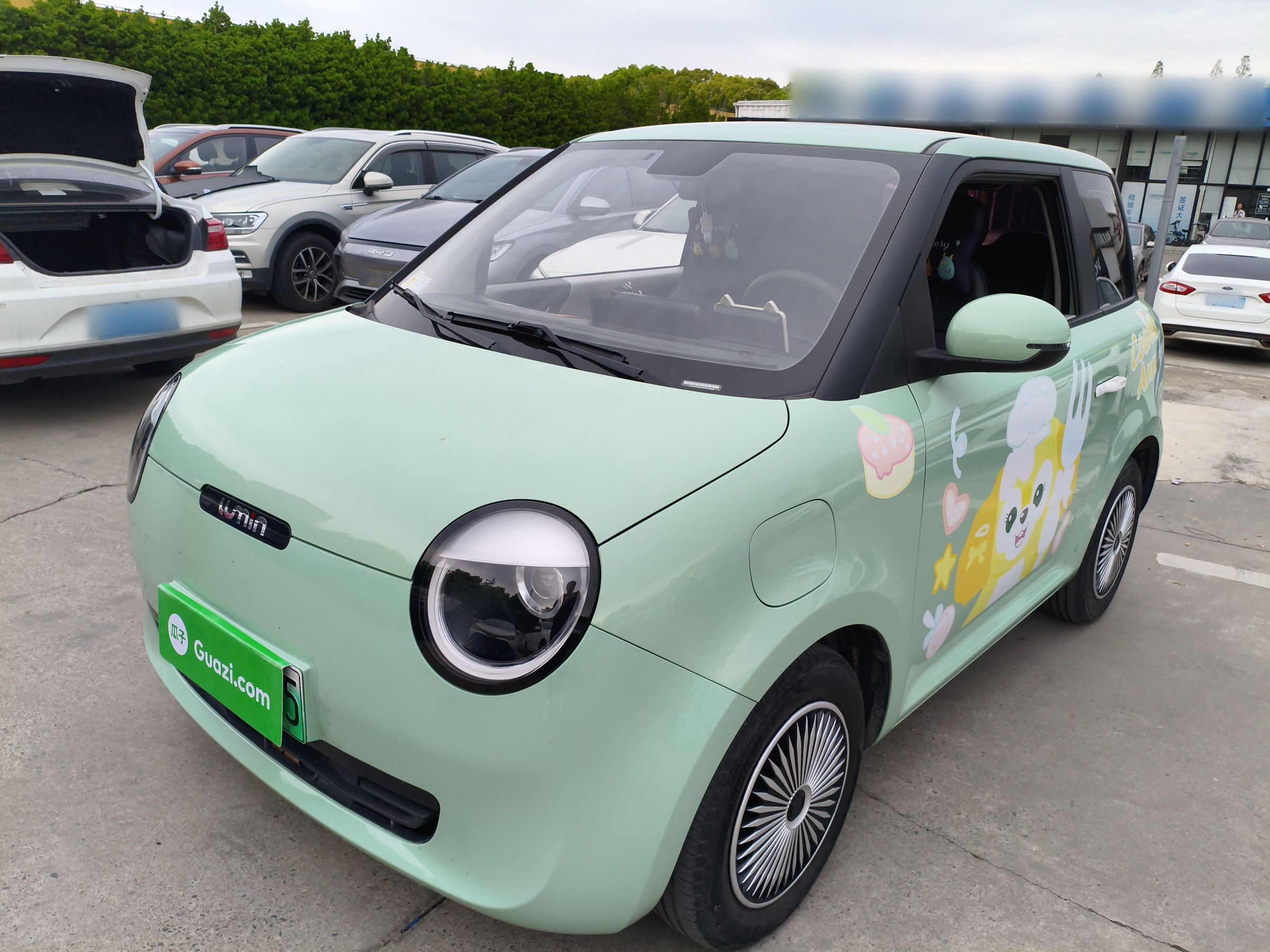 Parte inferior delantera