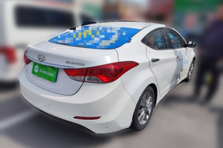 Used Hyundai Elantra (5th Generation / Langdong) 2015 1.6L Manual Leading Model Rear Right 45 Deg