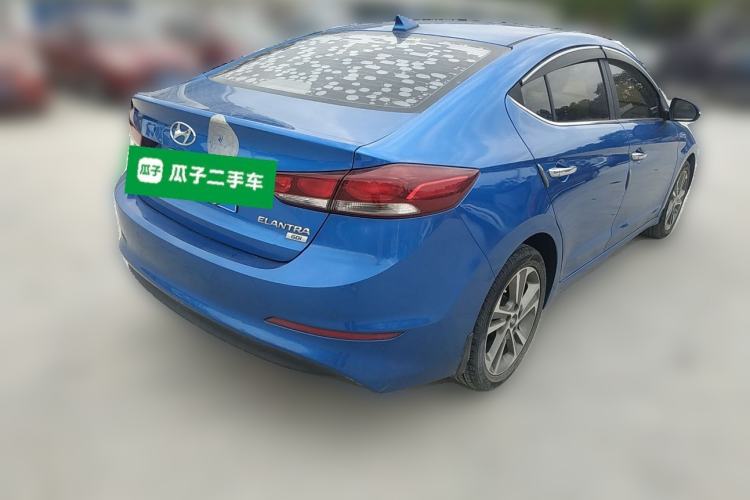 Used Hyundai Elantra (6th Generation / Lingdong) 2016 1.6L Automatic ZhiXuan – Elite Version Rear Right 45 Deg