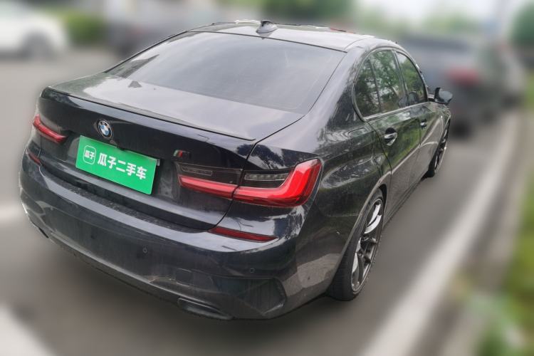 Used BMW 3 Series 2022 330i M Sport Night Edition Rear Right 45 Deg