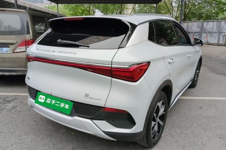 Used BYD Yuan PLUS 2023 Champion Edition 430KM Superior Model Rear Right 45 Deg