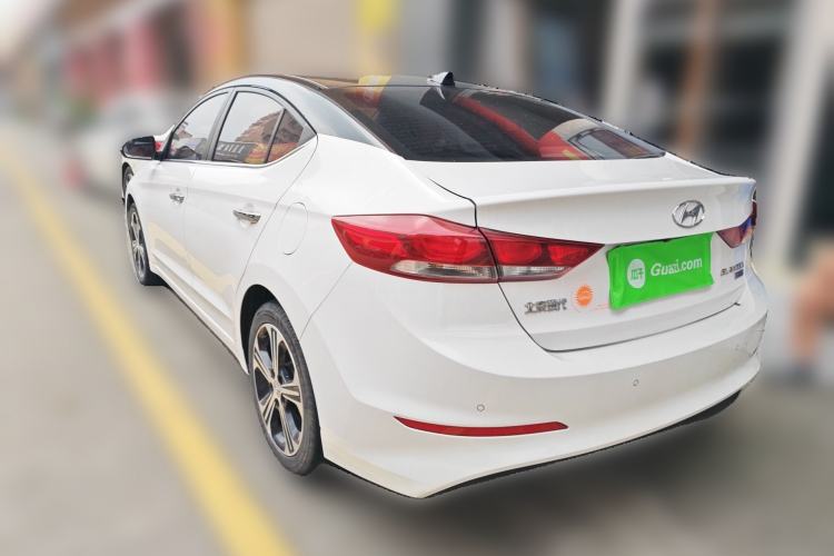 Used Hyundai Elantra (6th Generation / Lingdong) 2018 1.4T Dual-Clutch Xuan Dong · Dynamic Edition Rear Left 45 Deg
