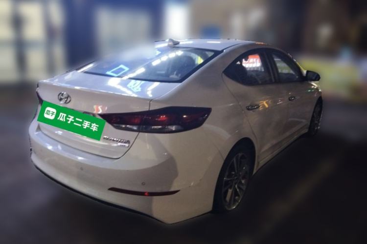 Used Hyundai Elantra (6th Generation / Lingdong) 2016 1.6L Automatic ZhiXuan – Elite Version Rear Right 45 Deg