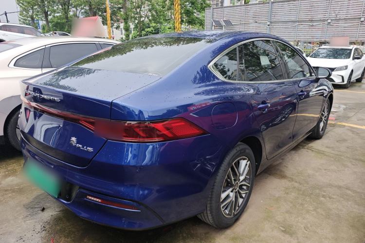 Used BYD Qin PLUS 2021 DM-i 55KM Flagship Model Rear Right 45 Deg