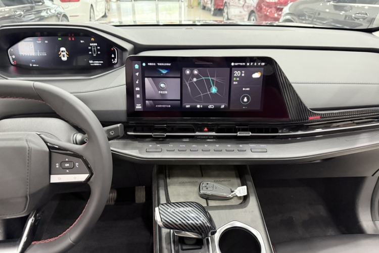 Used CHANGAN CS55PLUS 2022 2nd Generation 1.5T DCT Prestige Version Audio And AC Panel