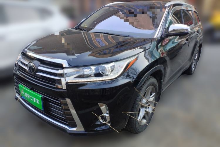 Used Toyota Highlander 2018 2.0T Four-Wheel Drive Prestige Version 7 Seats China VI Standard