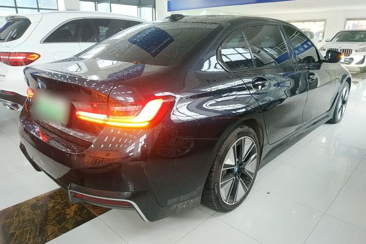 Used BMW i3 2023 eDrive 40 L Midnight Sports Package Rear Right 45 Deg